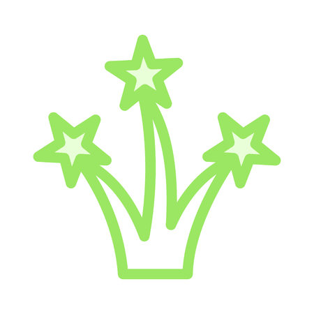 fireworks Vector illustration.のイラスト素材