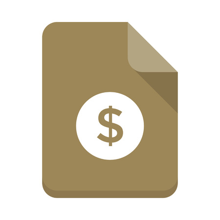 payment file icon Vector illustration isolated on white background.のイラスト素材