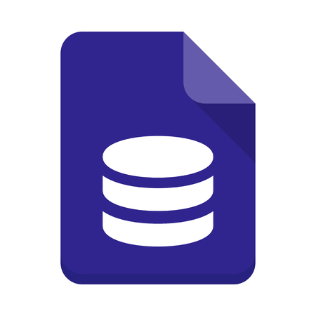 server Document vector iconのイラスト素材
