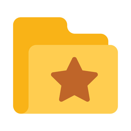 Folder Iconのイラスト素材