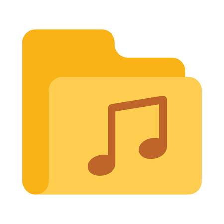 Folder Iconのイラスト素材