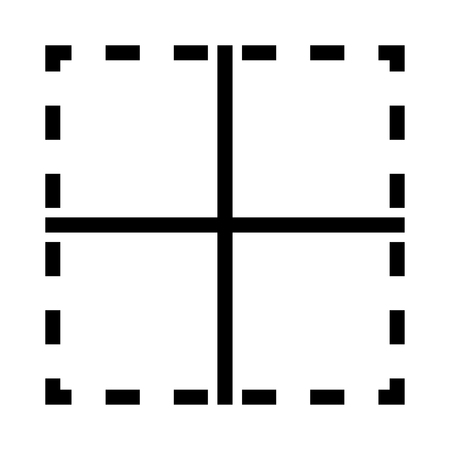 A vector illustration of lines on plain backgroundのイラスト素材