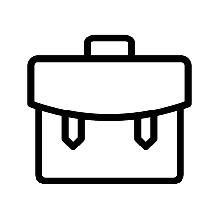 bag line iconのイラスト素材
