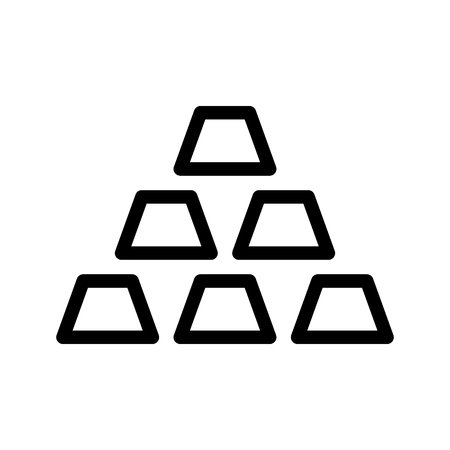 gold iconのイラスト素材