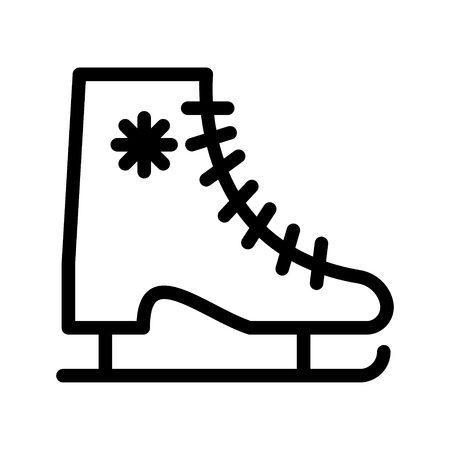 skating iconのイラスト素材