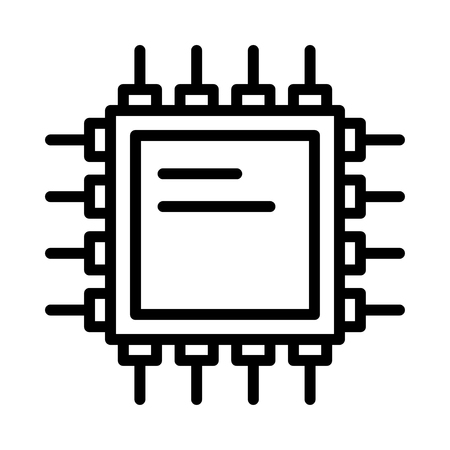 chip iconのイラスト素材