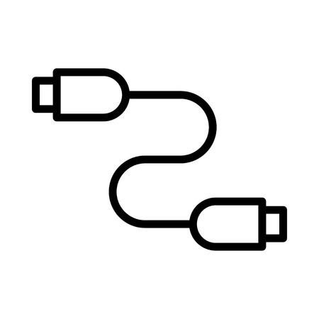 data cable iconのイラスト素材