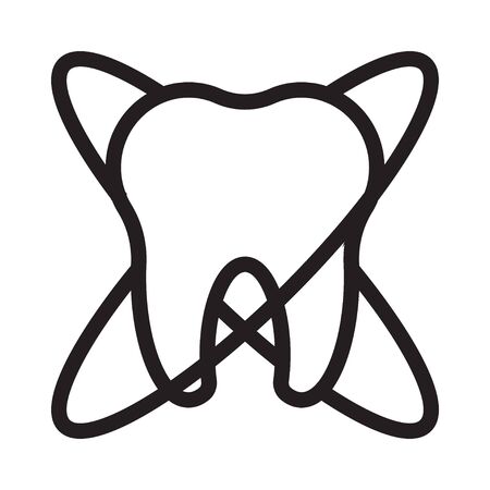 teeth shieldのイラスト素材
