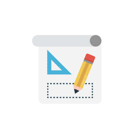 document icon for website design and desktop envelopment, development. Premium pack.のイラスト素材