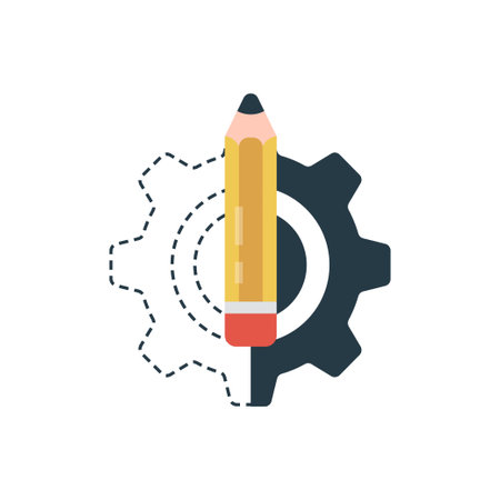 creative icon for website design and desktop envelopment, development. Premium pack.のイラスト素材