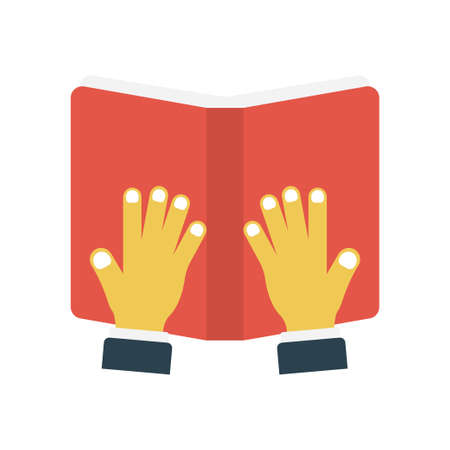 reading icon for website design and desktop envelopment, development. Premium pack.のイラスト素材