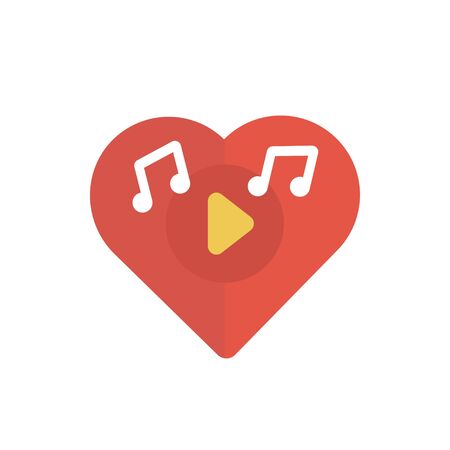 romance music vector illustrationのイラスト素材