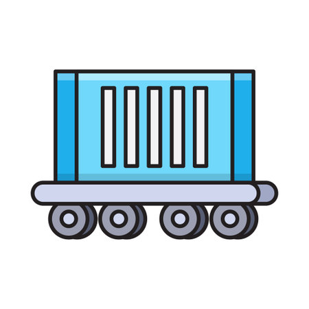 shipping icon for website design and desktop envelopment, development. Premium pack.のイラスト素材