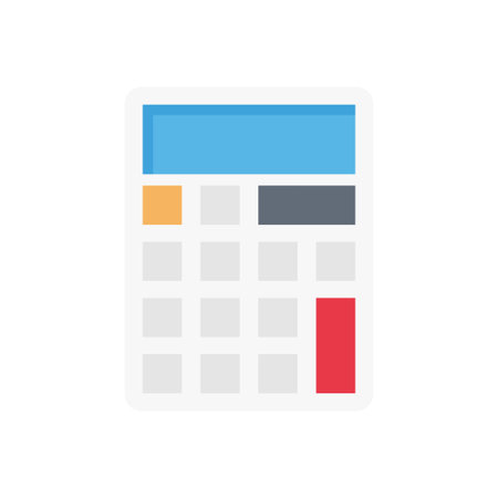accounting icon for website design and desktop envelopment, development. Premium pack.のイラスト素材