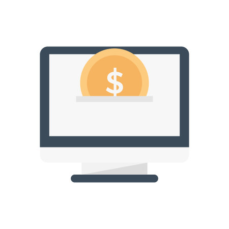 online icon for website design and desktop envelopment, development. Premium pack.のイラスト素材