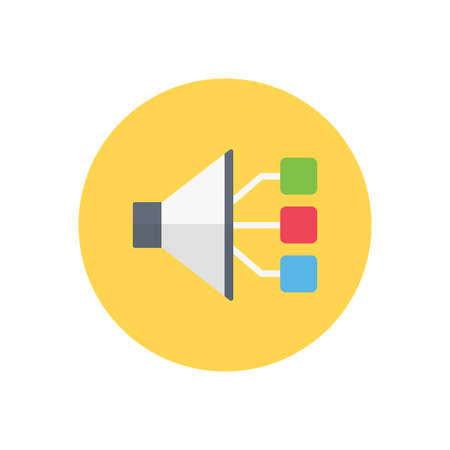 ads icon for website design and desktop envelopment, development. Premium pack.のイラスト素材