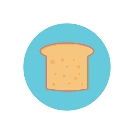bread illustration background.