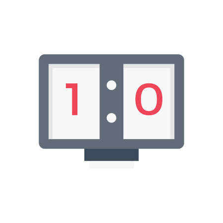 scores icon for website design and desktop envelopment, development. Premium pack.のイラスト素材