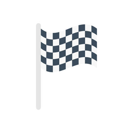 race icon for website design and desktop envelopment, development. Premium pack.のイラスト素材