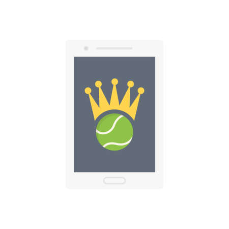 mobile icon for website design and desktop envelopment, development. Premium pack.のイラスト素材