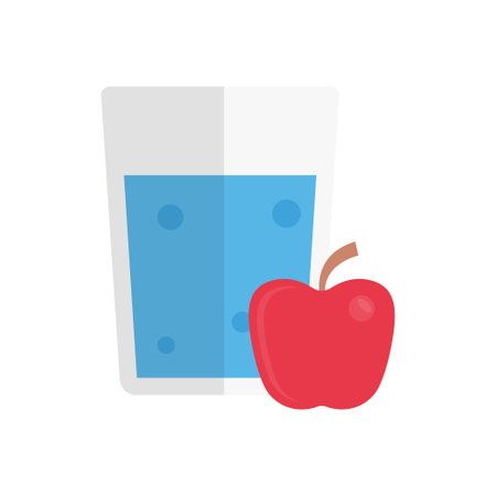 drink icon for website design and desktop envelopment, development. Premium pack.のイラスト素材
