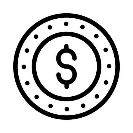 Poker chip iconのイラスト素材