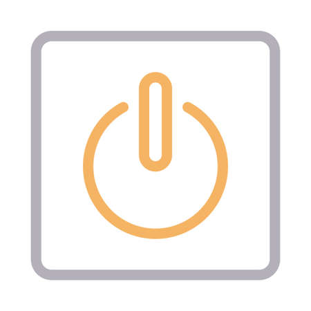 power switch iconのイラスト素材