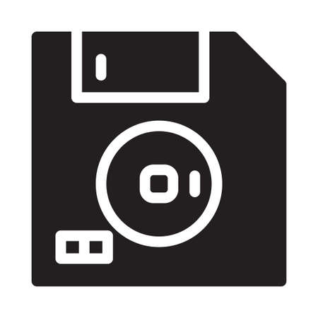 diskette iconのイラスト素材