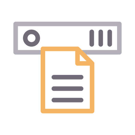 server documentのイラスト素材