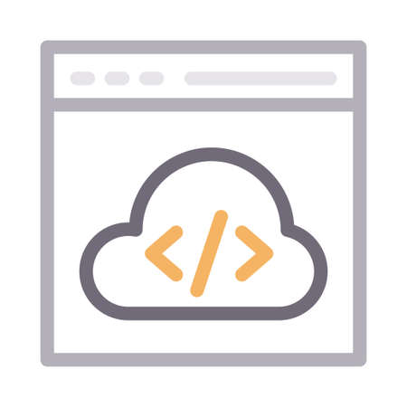 web codingのイラスト素材