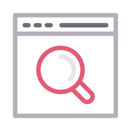 web browserのイラスト素材