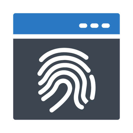 online identificationのイラスト素材