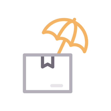 protection parcelのイラスト素材