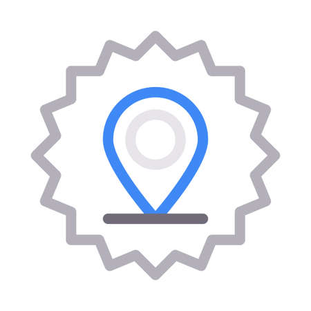 location pinのイラスト素材