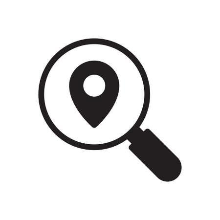 search pinのイラスト素材