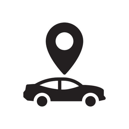 car locationのイラスト素材