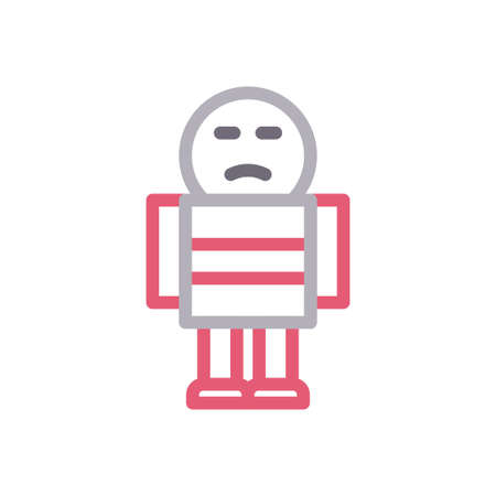 robot machineのイラスト素材