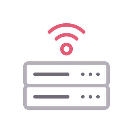 server signalのイラスト素材