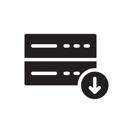 download databaseのイラスト素材