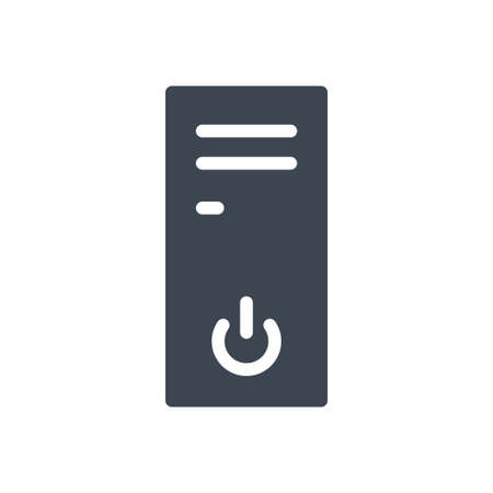 computer icon for website design and desktop envelopment, development. Premium pack.のイラスト素材