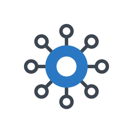 social networkのイラスト素材