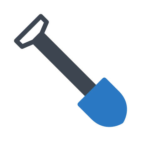 spade icon for website design and desktop envelopment, development. Premium pack.のイラスト素材