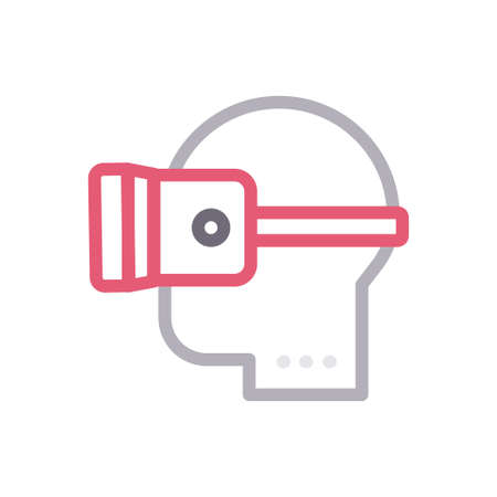 virtual realityのイラスト素材