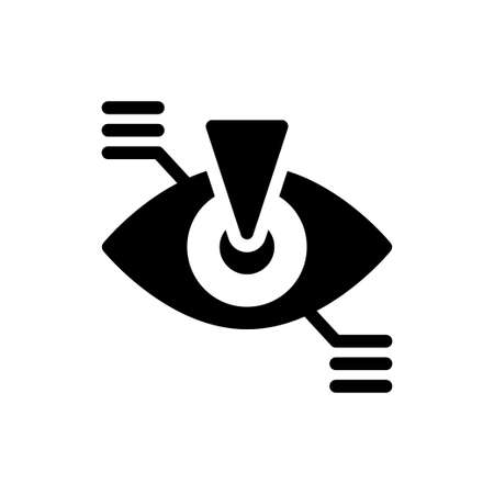 eye icon for website design and desktop envelopment, development. Premium pack.のイラスト素材