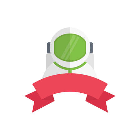 cosmonaut icon for website design and desktop envelopment, development. Premium pack.のイラスト素材