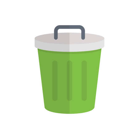 rubbish icon for website design and desktop envelopment, development. Premium pack.のイラスト素材