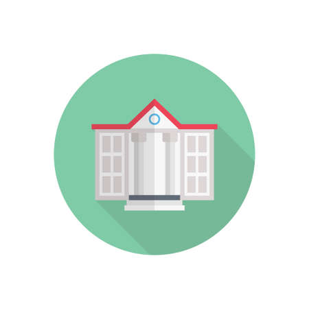 building icon for website design and desktop envelopment, development.のイラスト素材