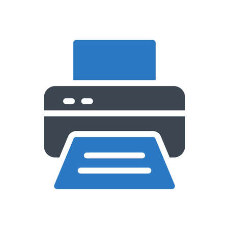 print icon for website design and desktop envelopment, development. Premium pack.