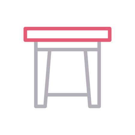 table icon for website design and desktop envelopment, development. Premium pack.のイラスト素材