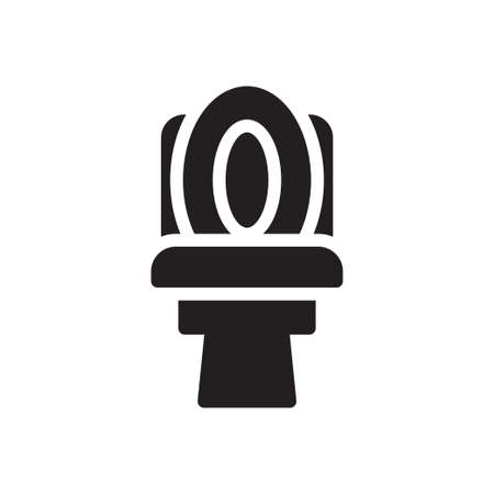 commode icon for website design and desktop envelopment, development. Premium pack.のイラスト素材